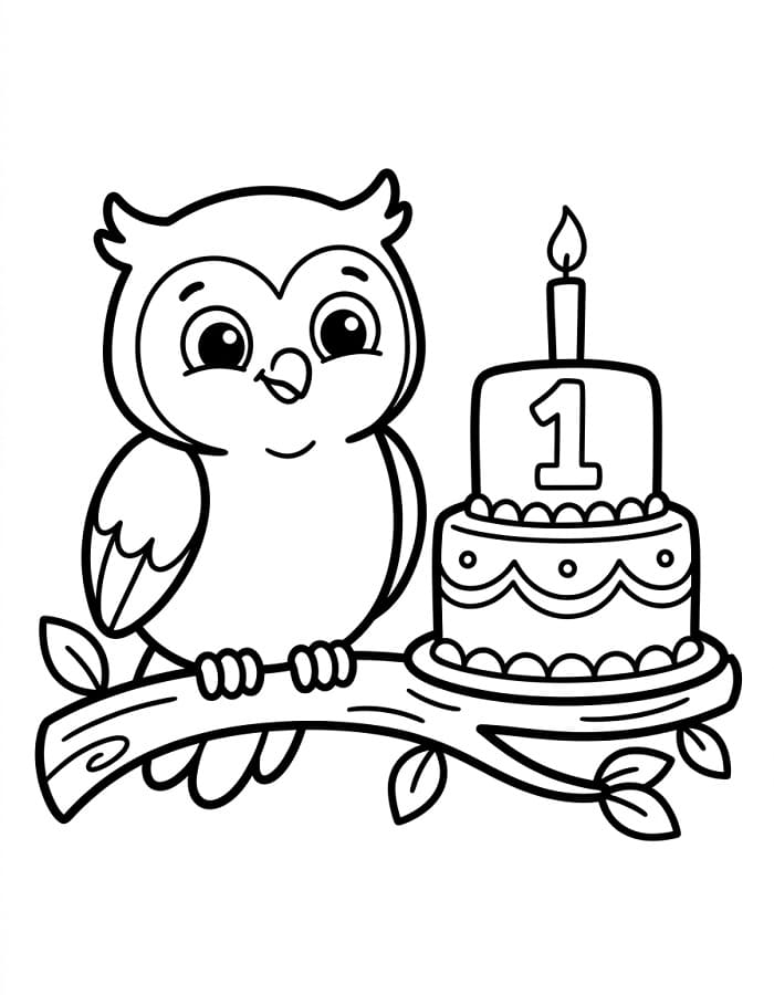 Liebenswerter Geburtstag ausmalbilder