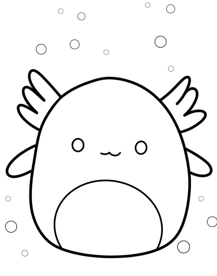 Liebevolle Squishmallows ausmalbilder