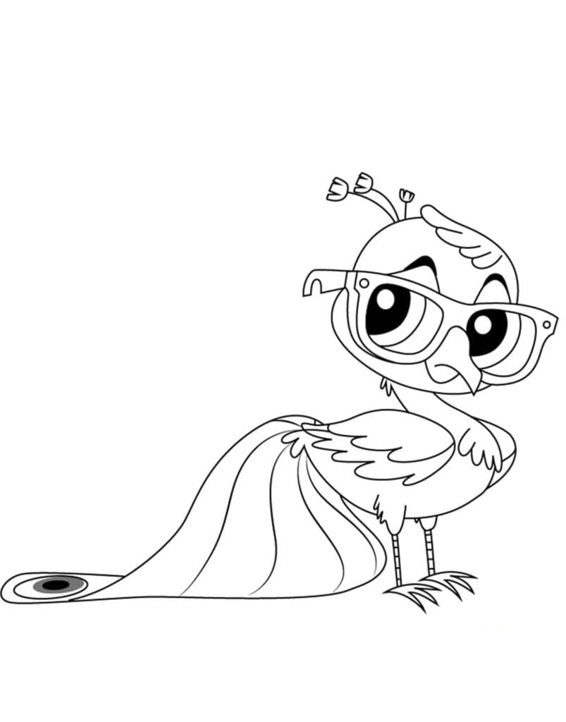 Littlest Pet Shop Basil ausmalbilder