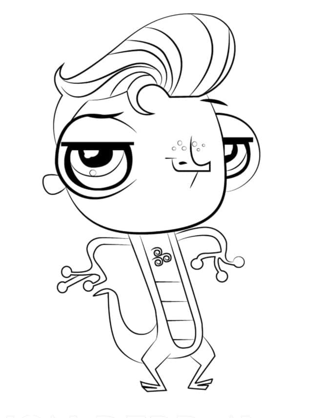 Littlest Pet Shop Vinnie Terrio ausmalbilder
