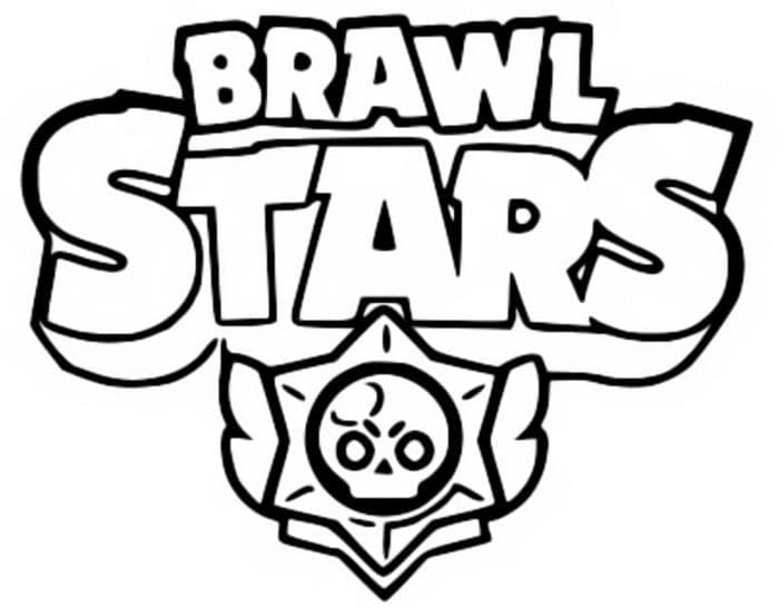 Logo Brawl Stars ausmalbilder