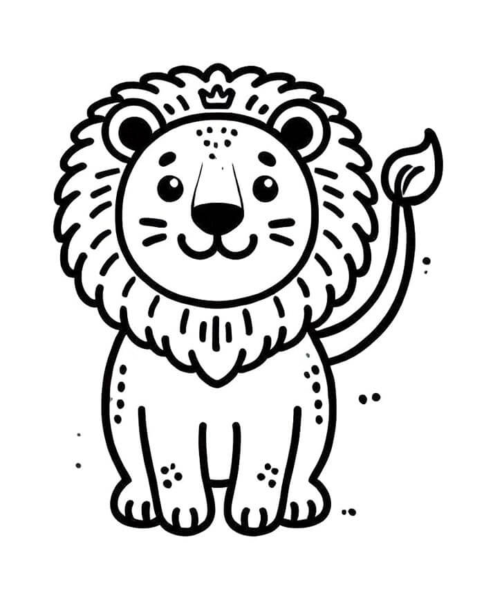 Löwe Zum Drucken ausmalbilder