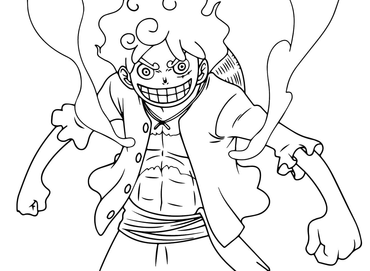 Luffy Bild gratis ausmalbilder