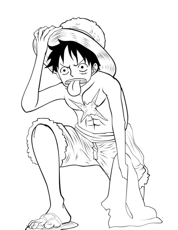 Luffy Bild ausmalbilder
