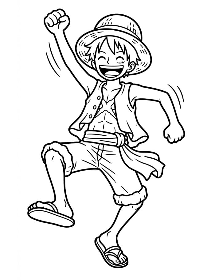 Luffy ausmalbilder