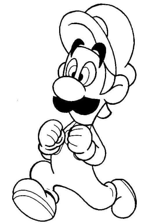 Luigi Für Kostenlos ausmalbilder