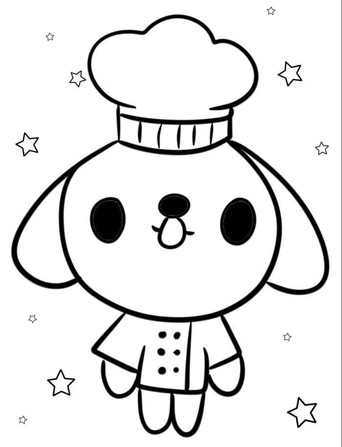 Lustiges Toca Boca ausmalbilder