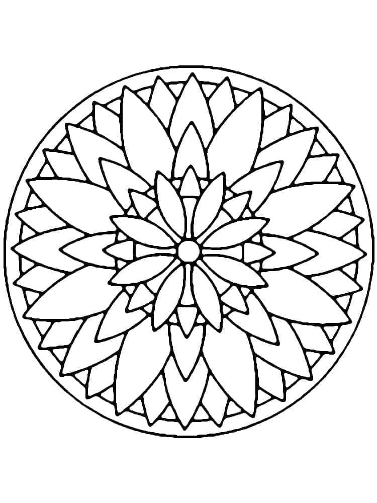 Mandala ausmalbilder