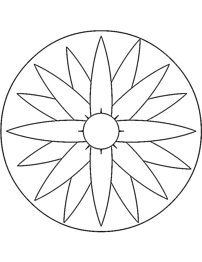 Mandala gratis ausmalbilder