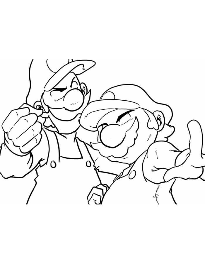 Mario (1) ausmalbilder