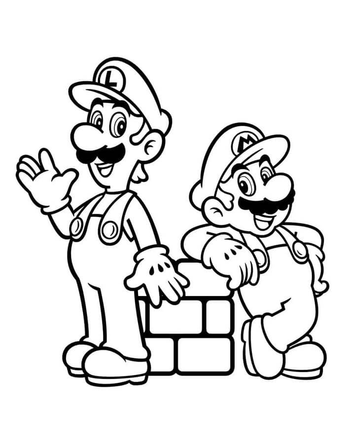 Mario (2) ausmalbilder