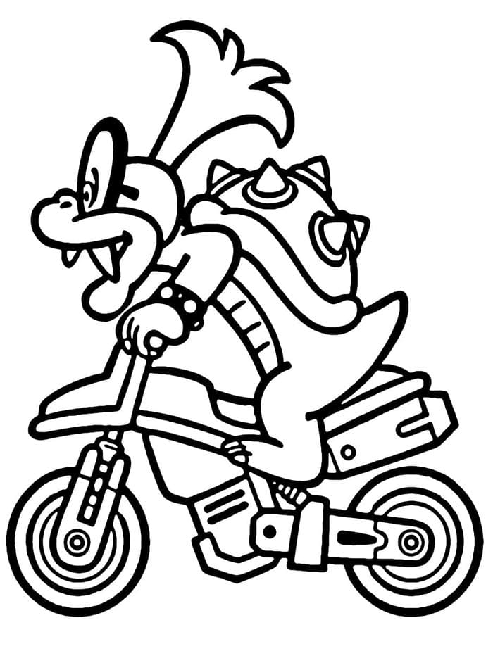 Mario Kart Druckbar Kostenlos ausmalbilder