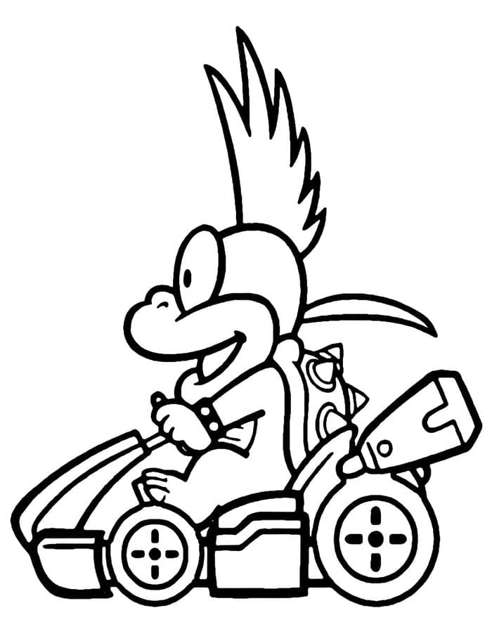 Mario Kart Für Kinder Gratis ausmalbilder