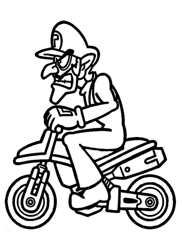 Mario Kart Kostenlos ausmalbilder