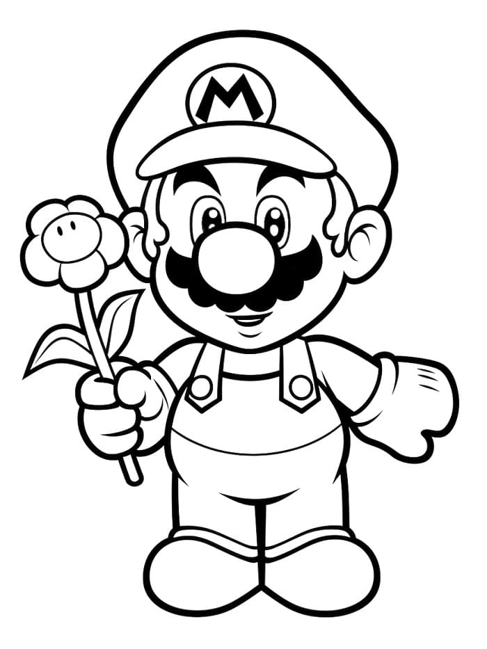Mario Kostenlos Für Kinder ausmalbilder