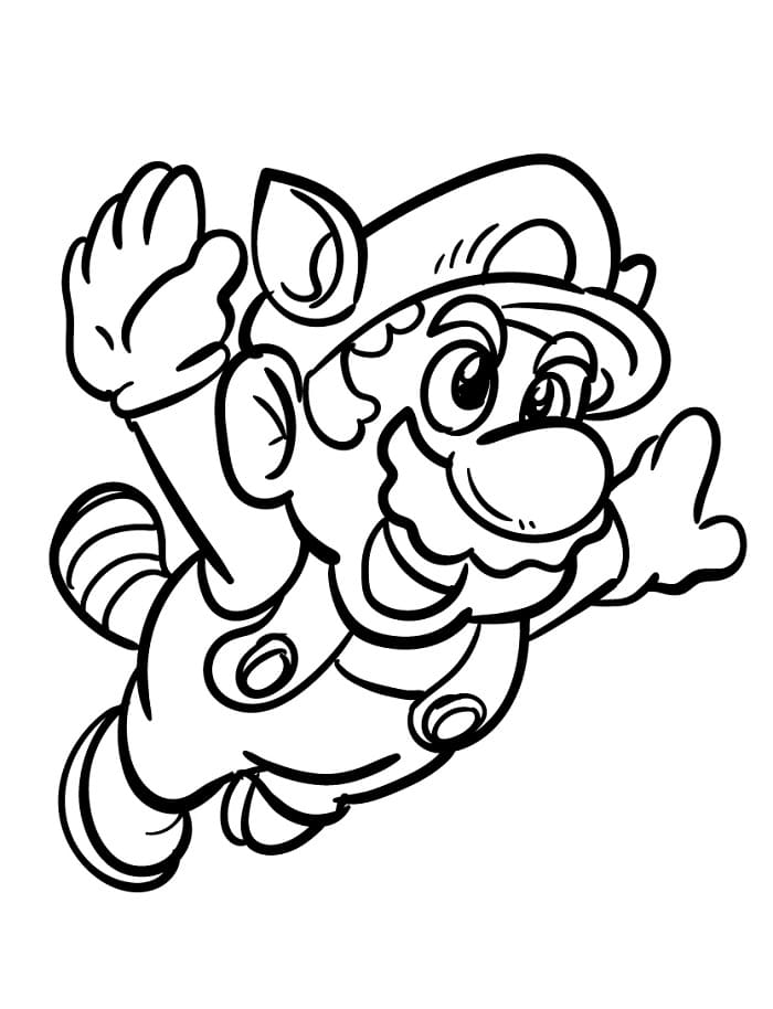 Mario Kostenloses Bild ausmalbilder