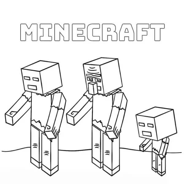 Minecraft (2) ausmalbilder