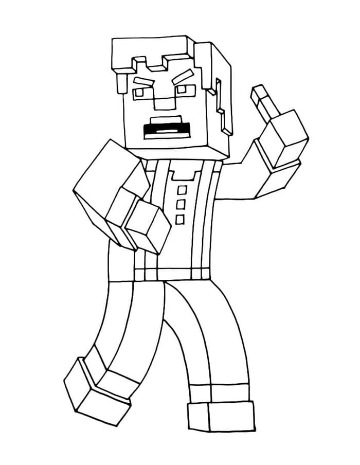 Minecraft Druckbar Frei ausmalbilder