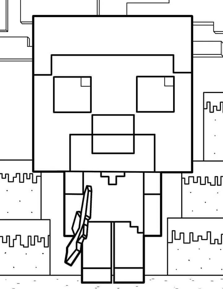 Minecraft Für 6-Jährige Kinder ausmalbilder