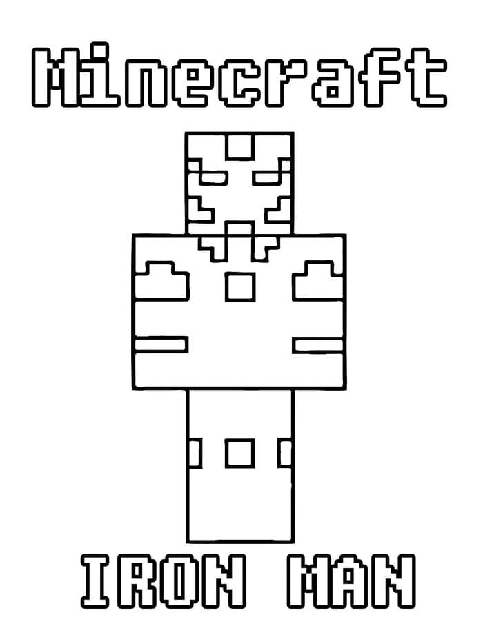 Minecraft Für Kinder ausmalbilder