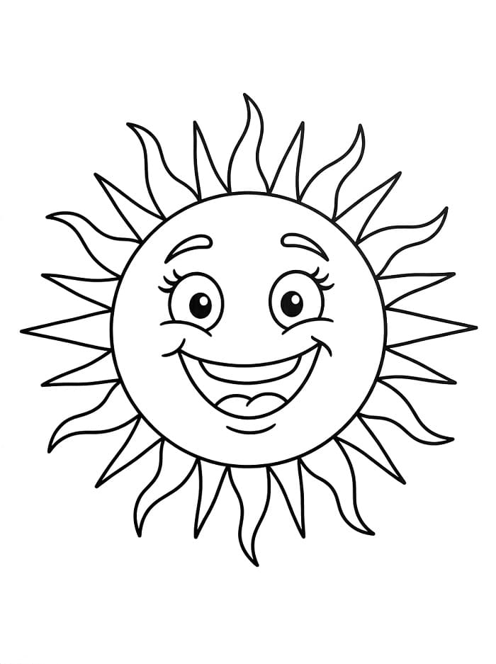 Morgensonne ausmalbilder