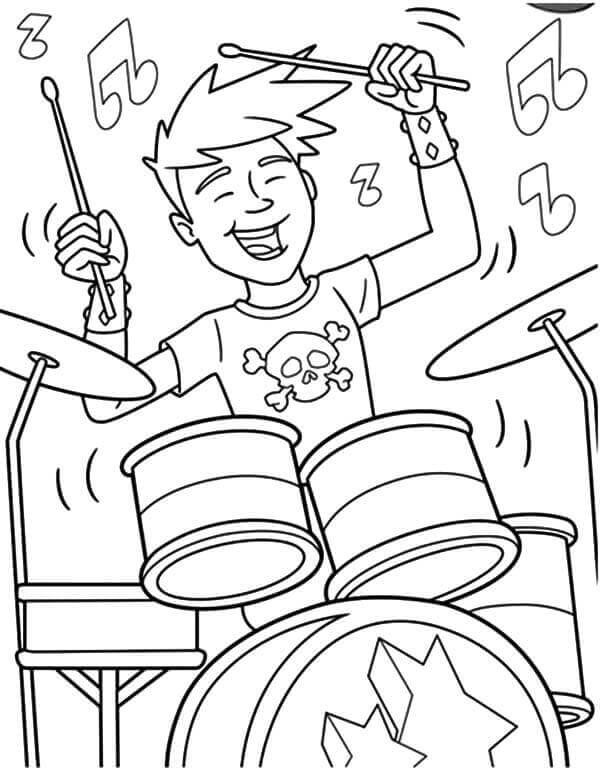 Musikinstrumente (1) ausmalbilder