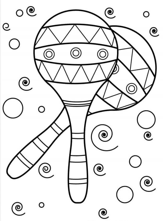 Musikinstrumente Bild ausmalbilder