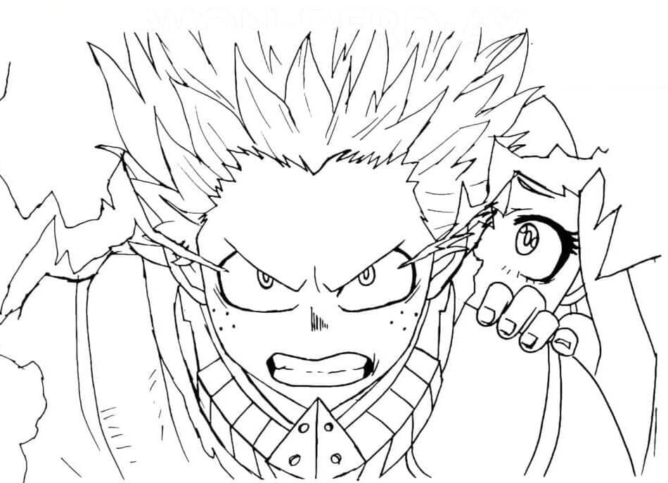 My Hero Academia ausdrucken ausmalbilder