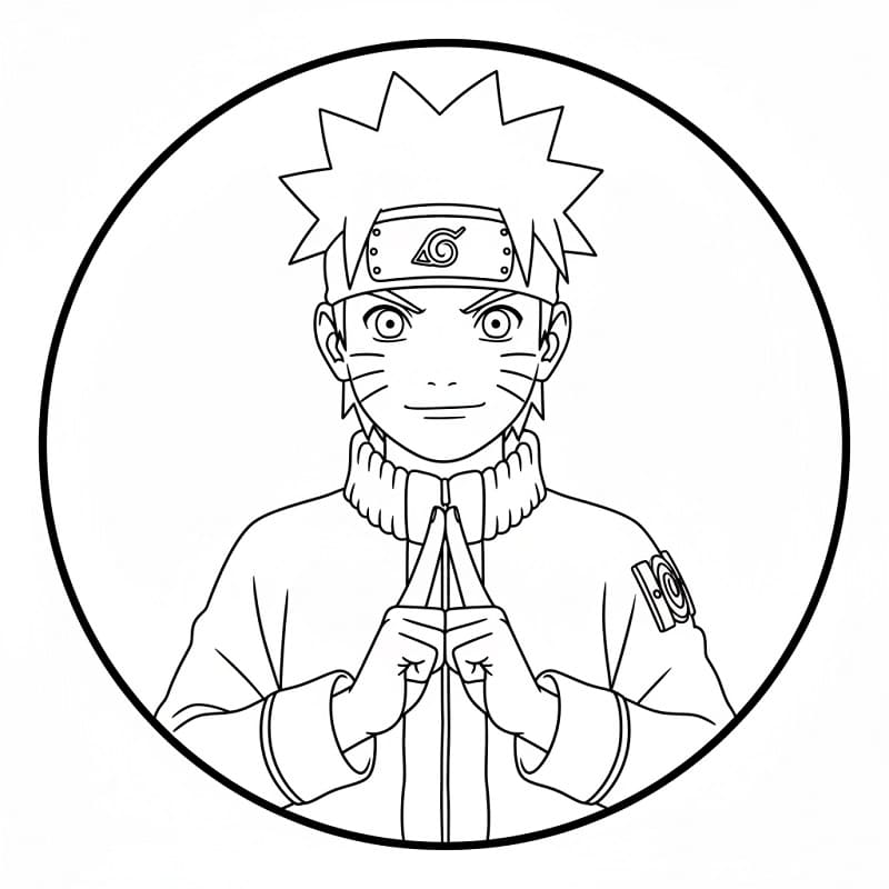 Naruto aus dem Anime ausmalbilder