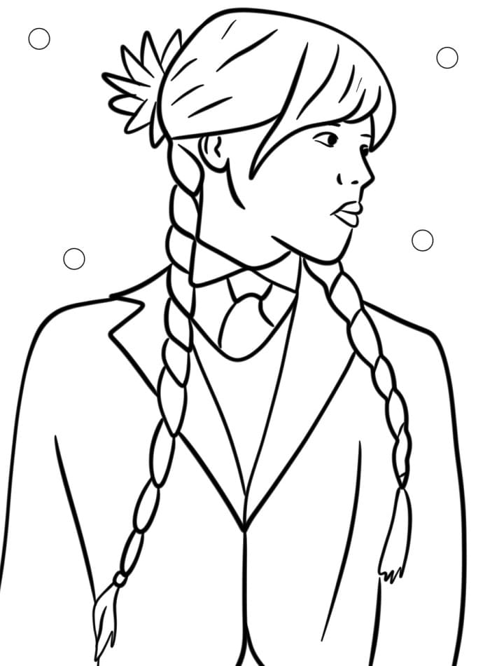 Netter Wednesday ausmalbilder