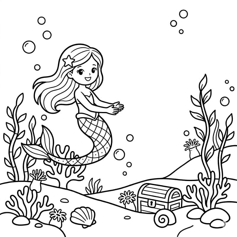 Nettes Anime-Mädchen ausmalbilder