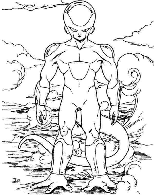 Nettes Dragon Ball Z ausmalbilder