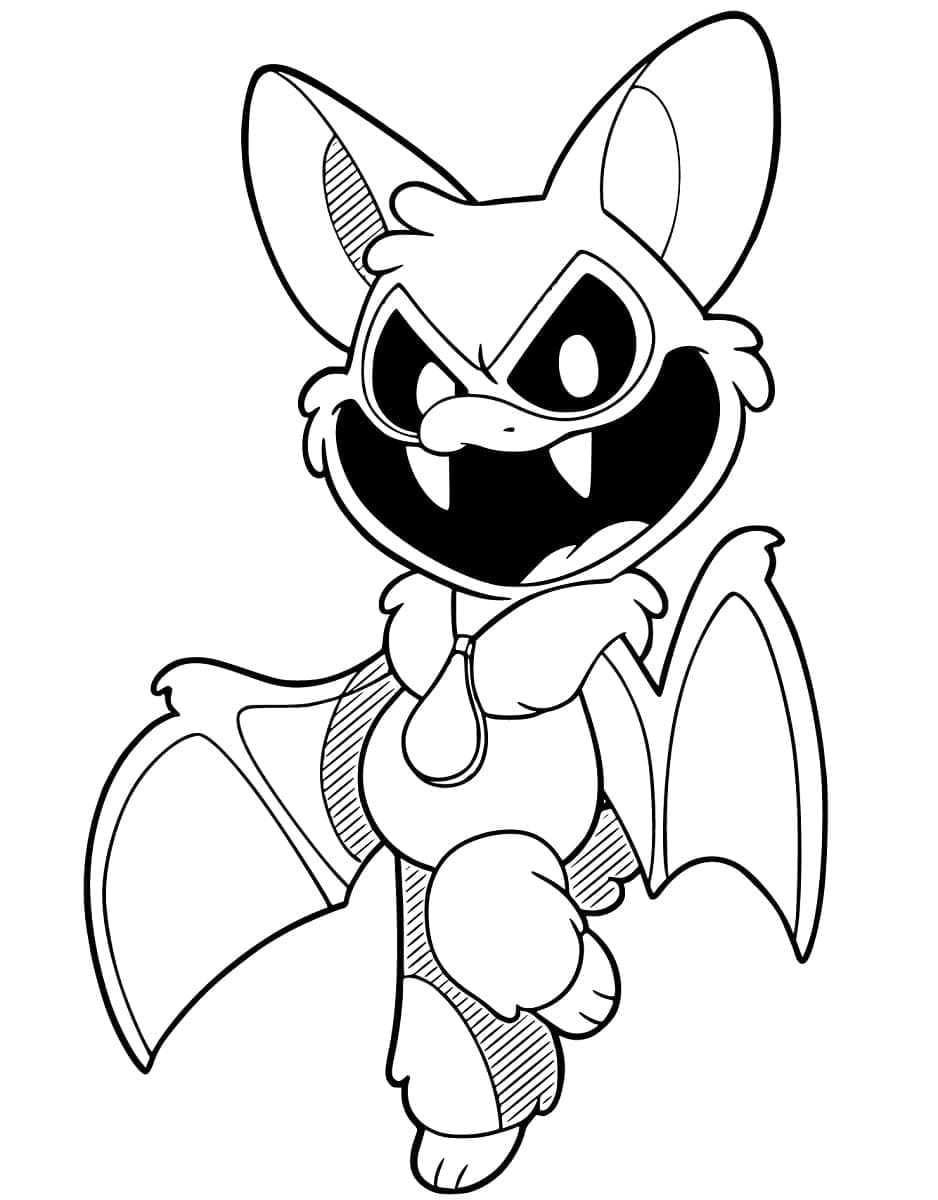 Nightmare Critters Drucken ausmalbilder