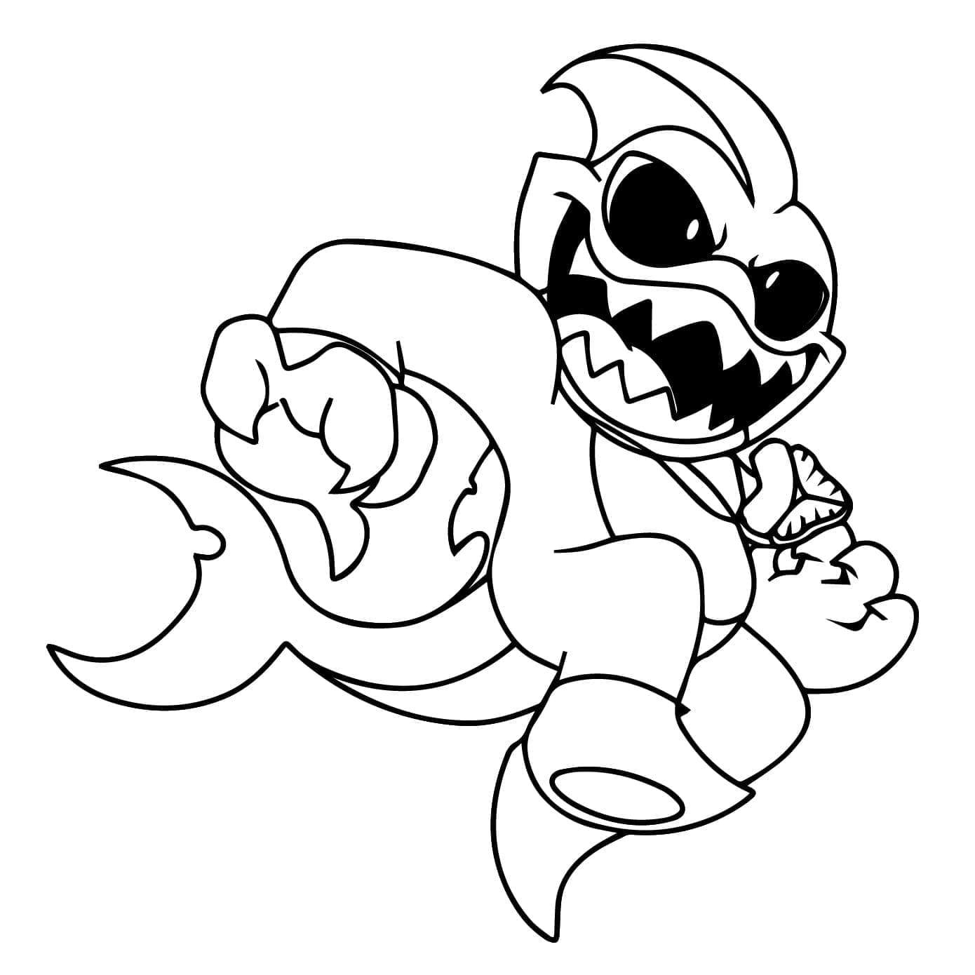 Nightmare Critters Kostenlos Für Kinder ausmalbilder