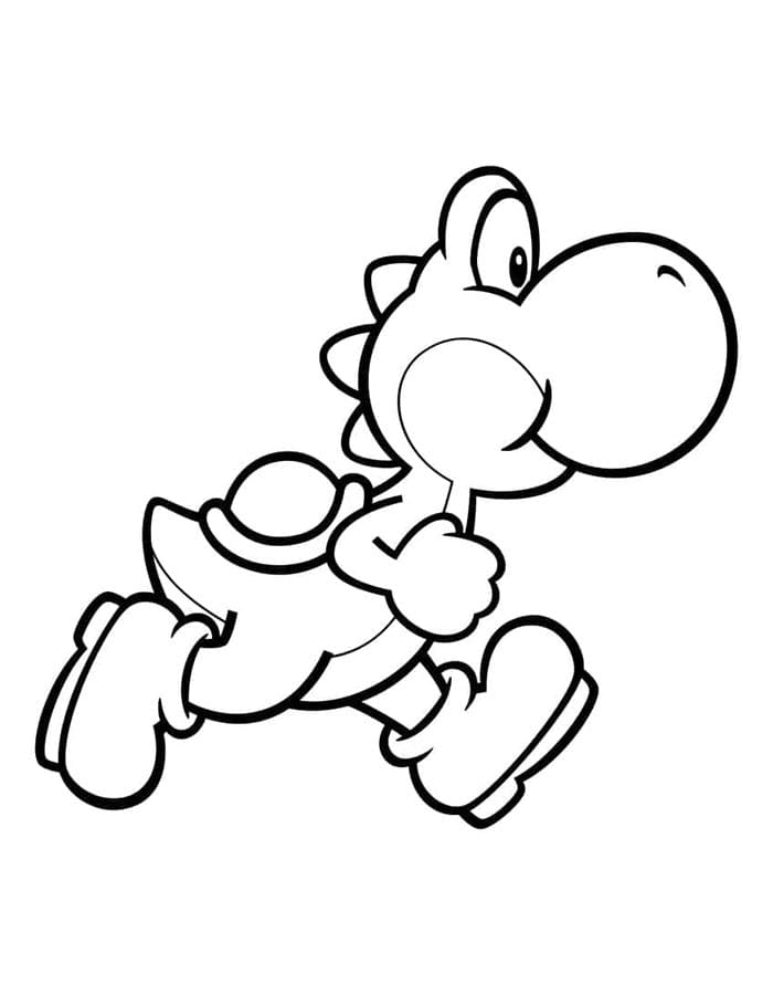Nintendo Yoshi ausmalbilder