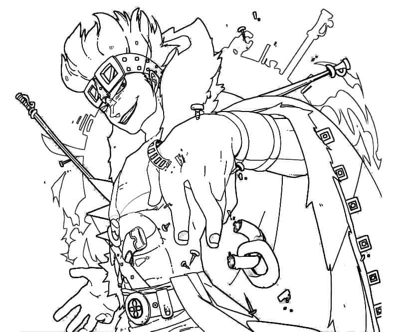 One Piece Bild zum Drucken ausmalbilder