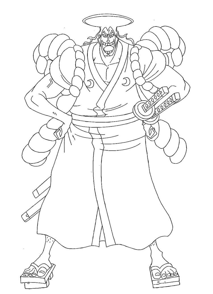One Piece gratis ausmalbilder