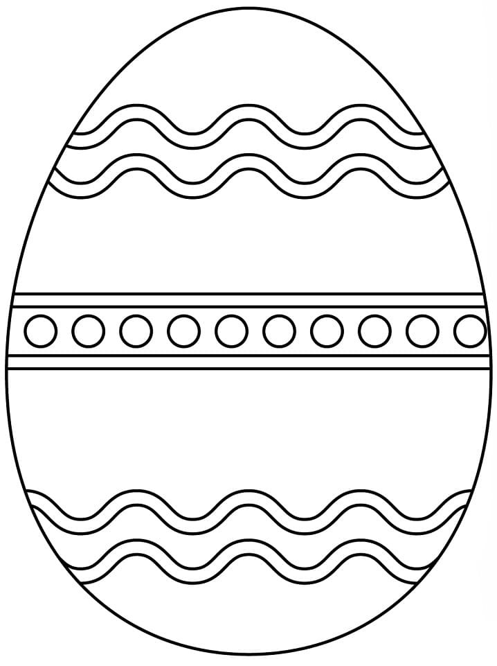 Osterei Bild Frei ausmalbilder
