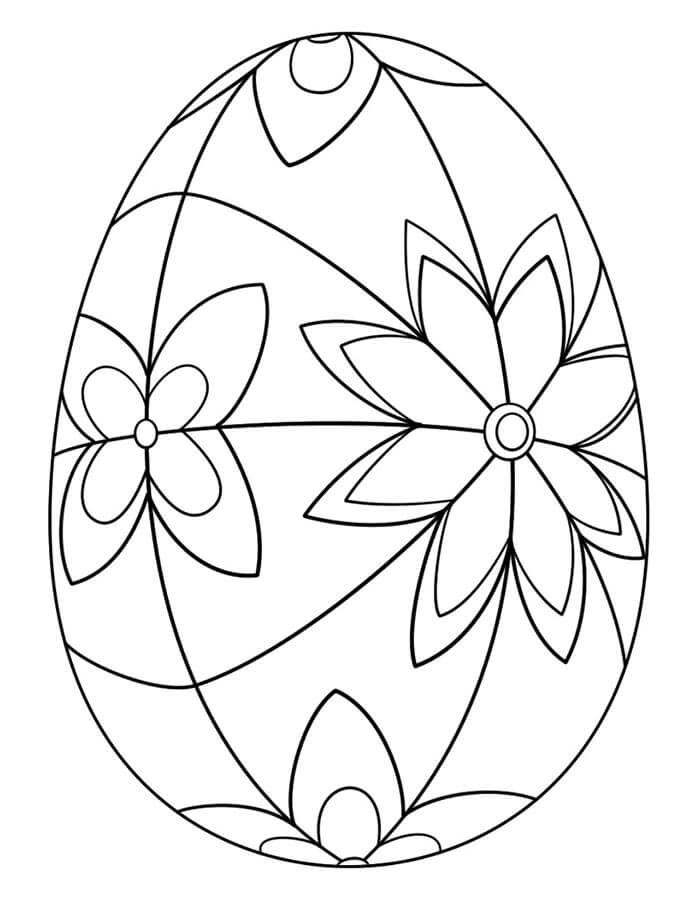 Osterei Für 5-Jährige Kinder ausmalbilder