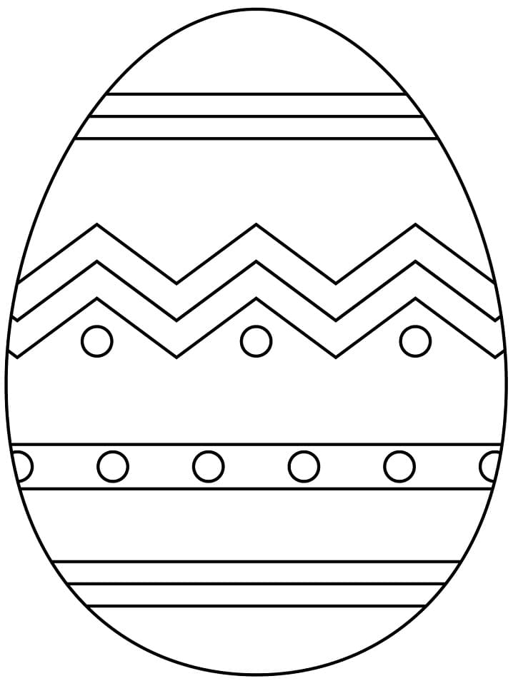 Osterei Zum Drucken Gratis ausmalbilder