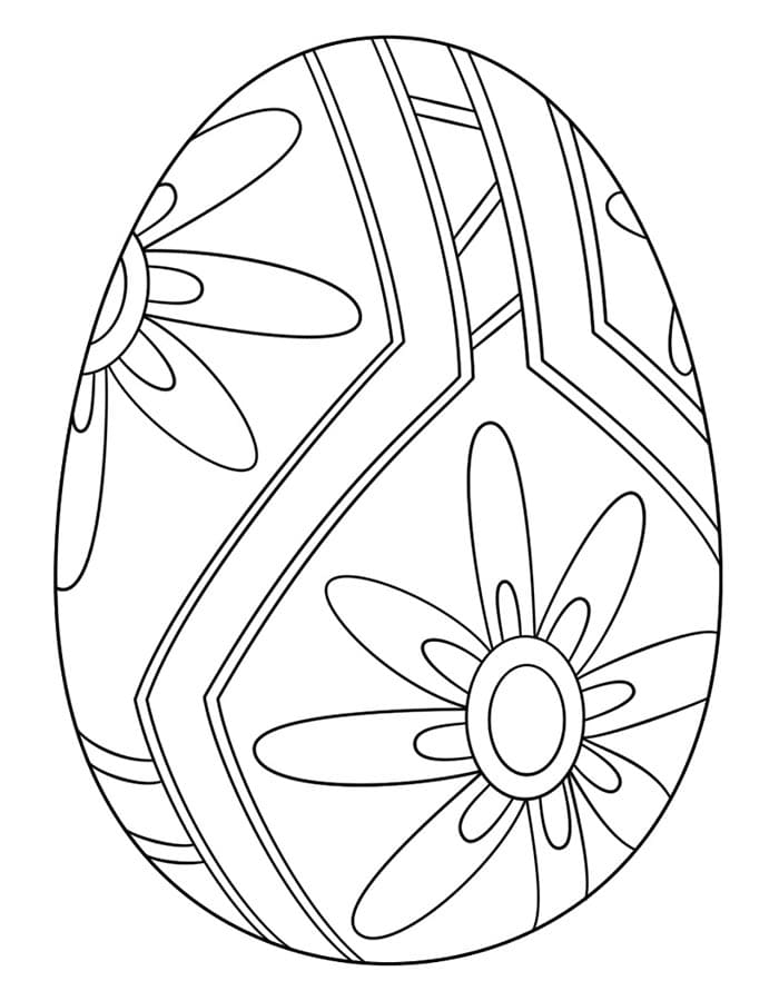 Osterei Zum Drucken ausmalbilder