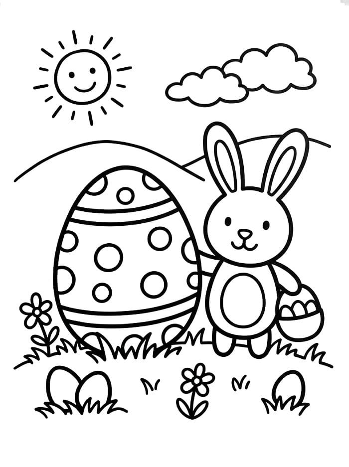 Osterfeiertag ausmalbilder