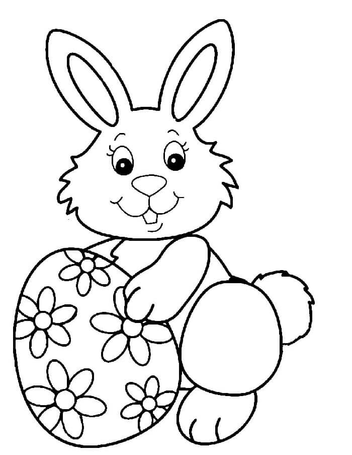 Osterhase Bild Kostenlos ausmalbilder