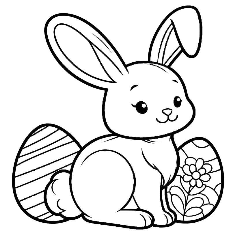 Osterhase Druckbar Kostenlos ausmalbilder
