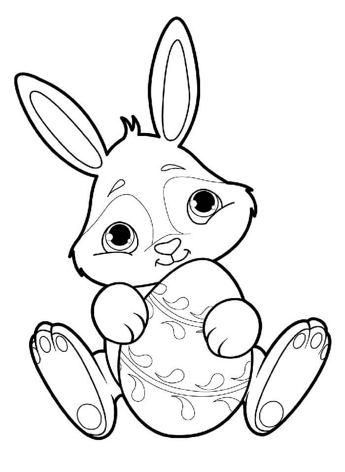 Osterhase Für 1-Jährige Kinder ausmalbilder