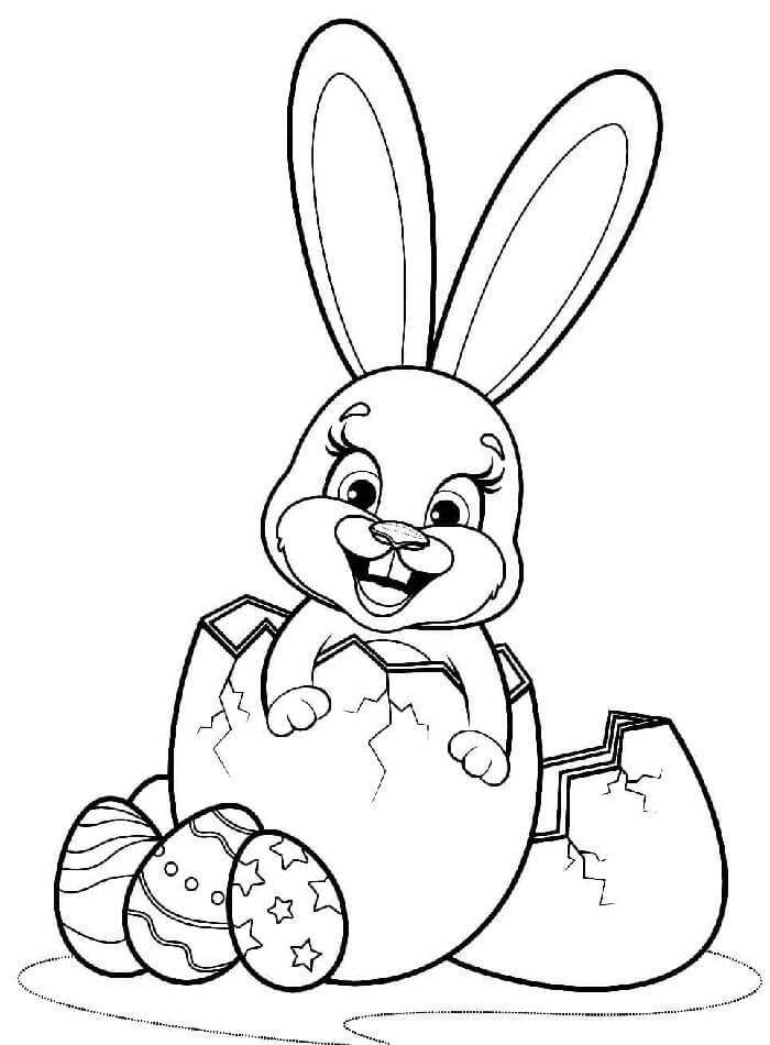 Osterhase Für Kinder ausmalbilder