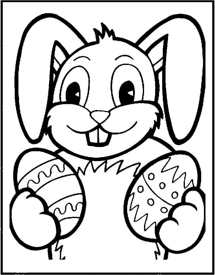 Osterhase Zum Drucken Gratis ausmalbilder