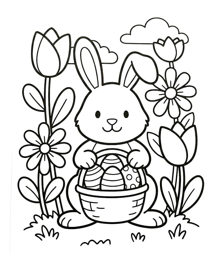 Ostern Gratis ausmalbilder