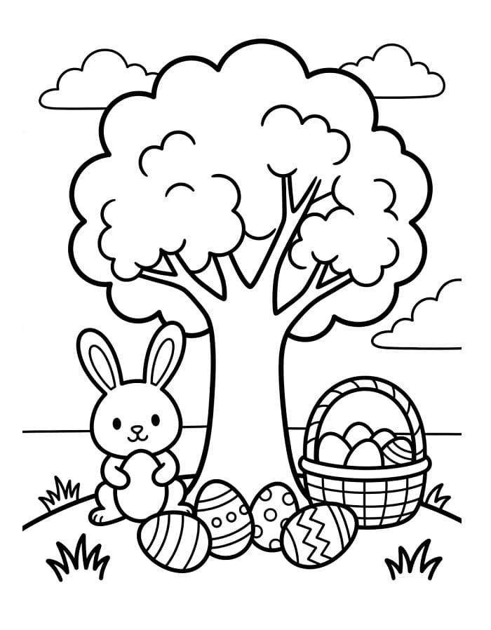 Ostern Kostenlos Druckbar ausmalbilder