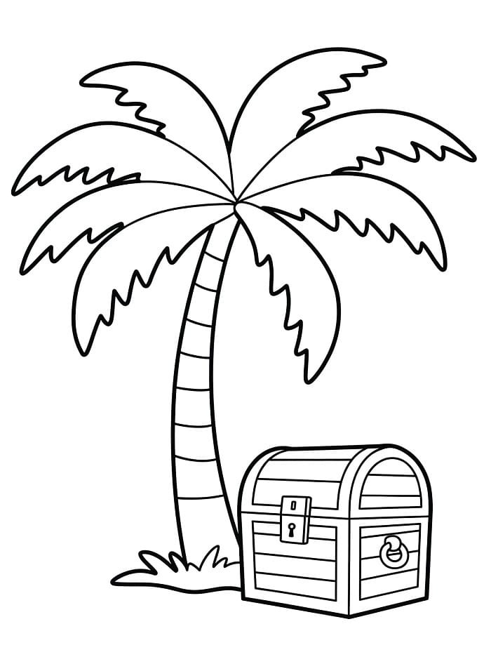 Palme Bild ausmalbilder